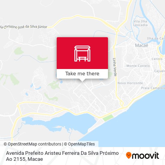 Avenida Prefeito Aristeu Ferreira Da Silva Próximo Ao 2155 map