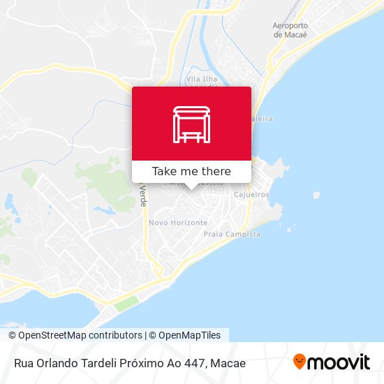 Rua Orlando Tardeli Próximo Ao 447 map