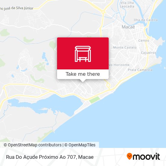 Rua Do Açude Próximo Ao 707 map