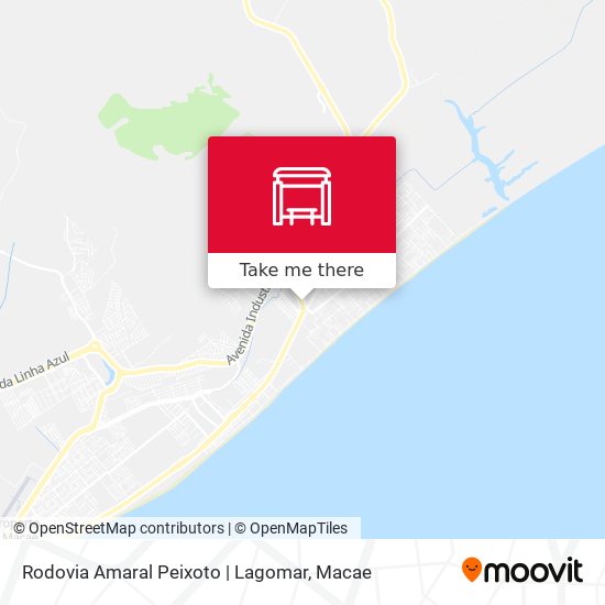 Rodovia Amaral Peixoto | Lagomar map