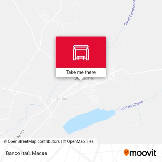 Banco Itaú map