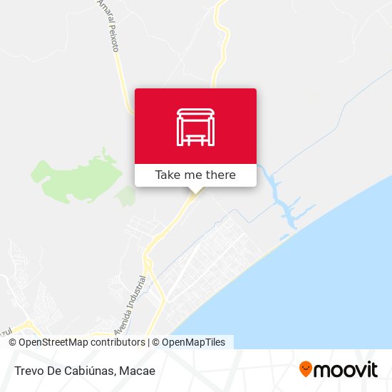 Trevo De Cabiúnas map