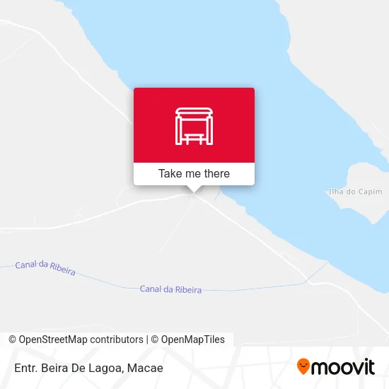 Entr. Beira De Lagoa map