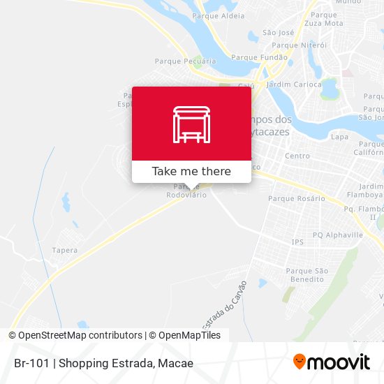 Br-101 | Shopping Estrada map