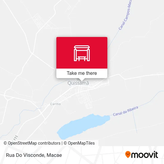 Rua Do Visconde map