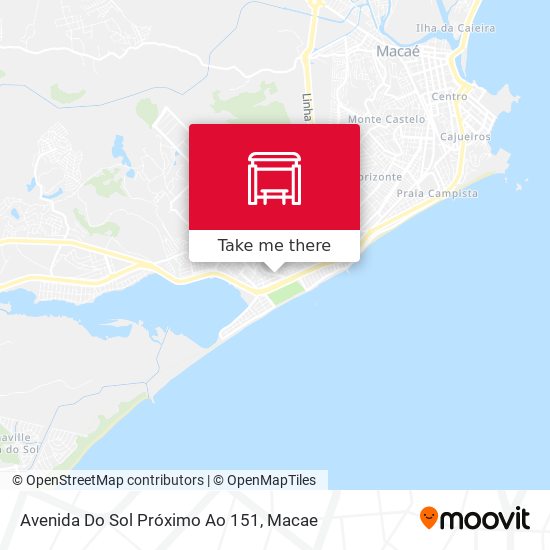 Avenida Do Sol Próximo Ao 151 map