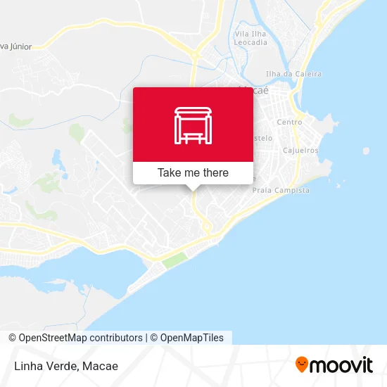 Linha Verde map