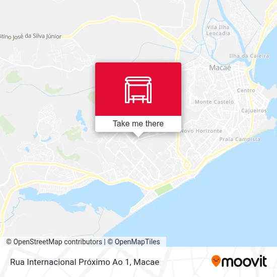 Rua Internacional Próximo Ao 1 map