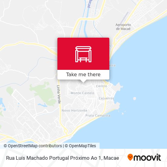 Mapa Rua Luís Machado Portugal Próximo Ao 1
