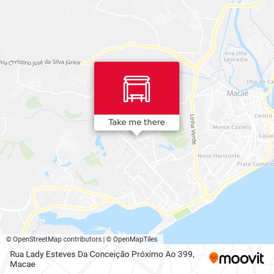 Rua Lady Esteves Da Conceição Próximo Ao 399 map