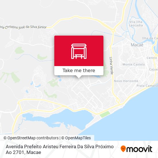 Avenida Prefeito Aristeu Ferreira Da Silva Próximo Ao 2701 map
