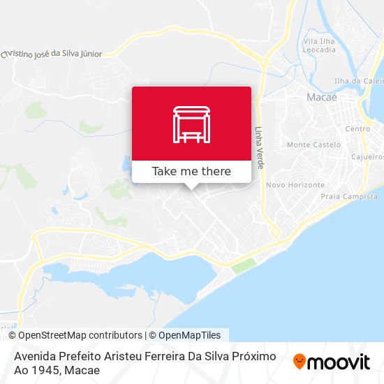 Avenida Prefeito Aristeu Ferreira Da Silva Próximo Ao 1945 map