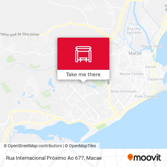 Rua Internacional Próximo Ao 677 map