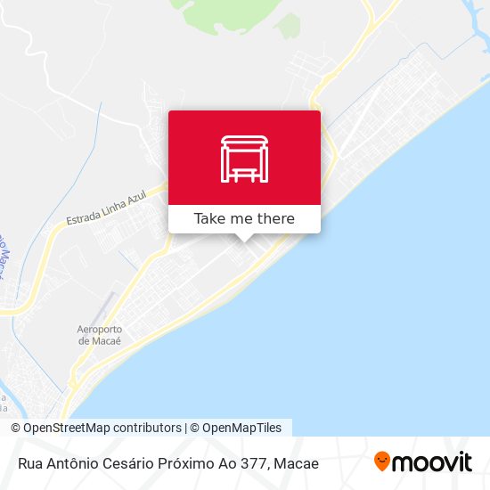 Rua Antônio Cesário Próximo Ao 377 map