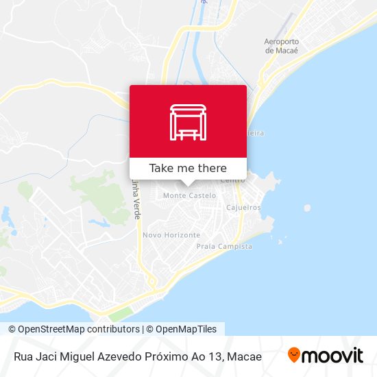 Rua Jaci Miguel Azevedo Próximo Ao 13 map