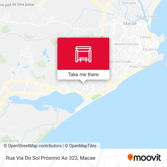 Rua Via Do Sol Próximo Ao 322 map