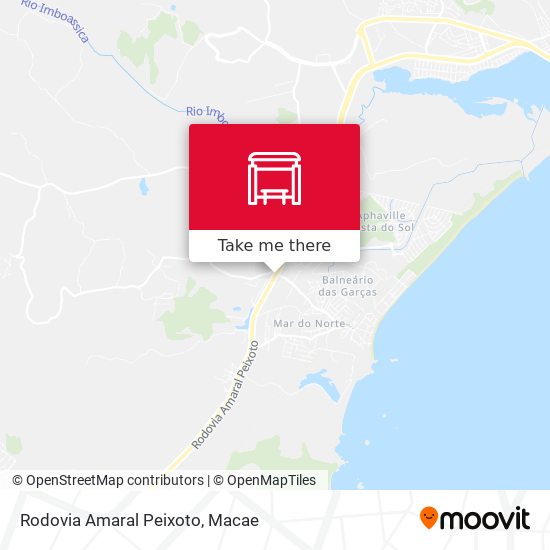 Rodovia Amaral Peixoto map