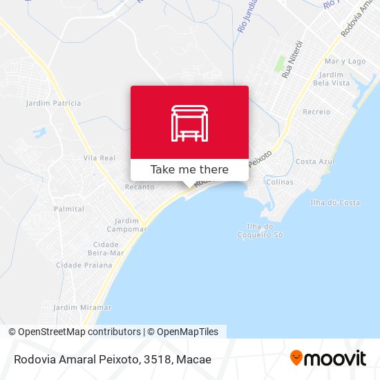 Rodovia Amaral Peixoto, 3518 map