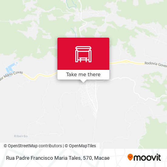 Rua Padre Francisco Maria Tales, 570 map