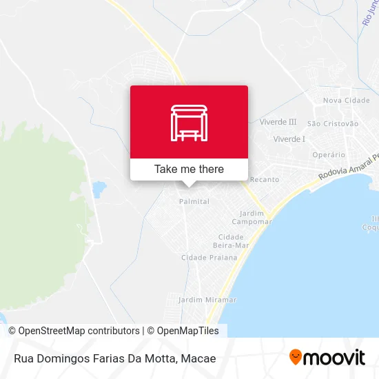 Rua Domingos Farias Da Motta map