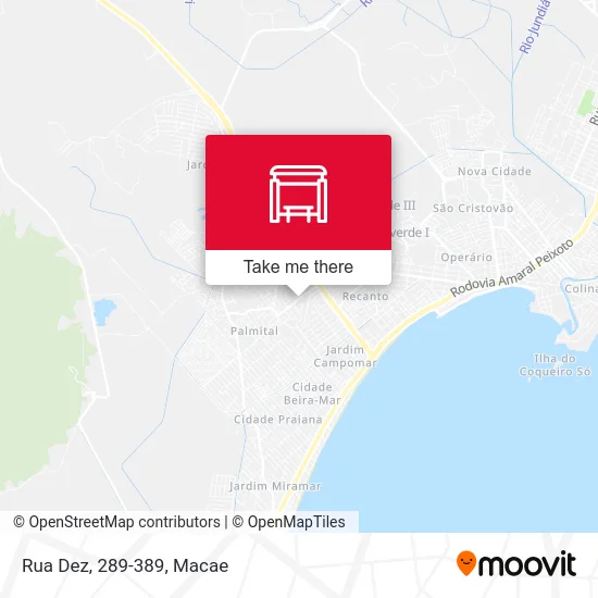 Rua Dez, 289-389 map