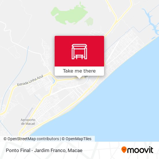 Ponto Final - Jardim Franco map