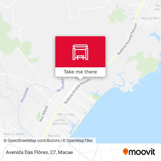 Avenida Das Flôres, 27 map