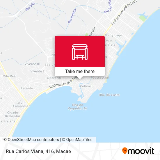 Rua Carlos Viana, 416 map