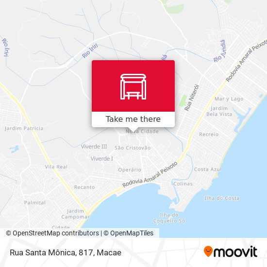 Rua Santa Mônica, 817 map