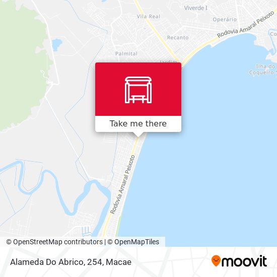 Alameda Do Abrico, 254 map