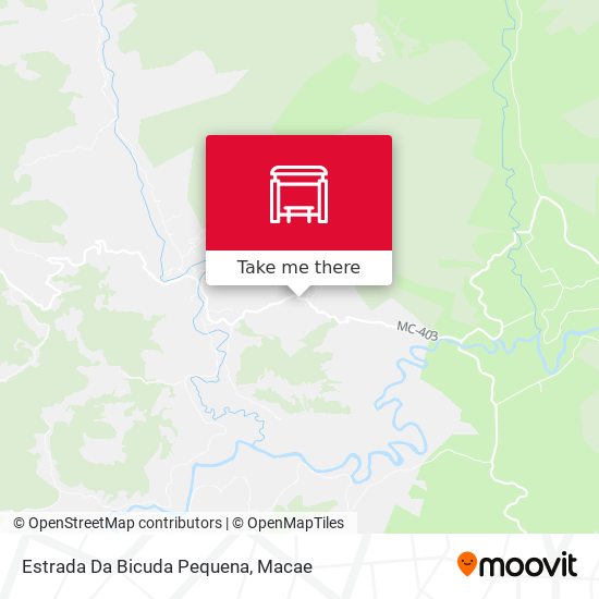 Estrada Da Bicuda Pequena map