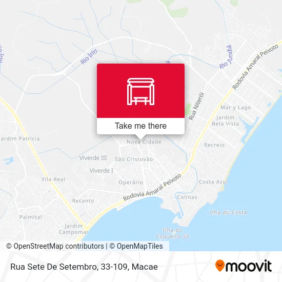 Rua Sete De Setembro, 33-109 map