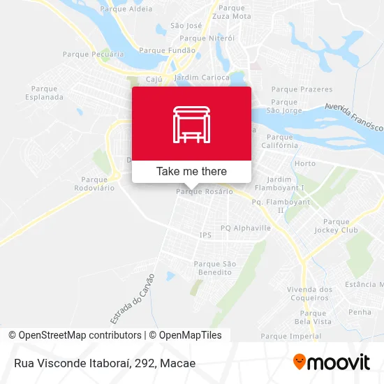 Rua Visconde Itaboraí, 292 map