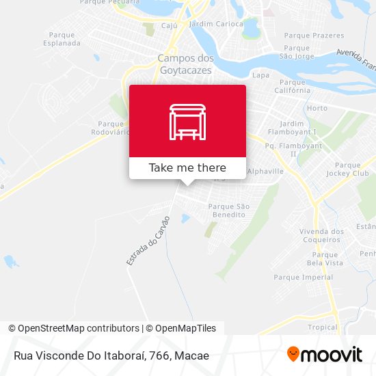 Rua Visconde Do Itaboraí, 766 map