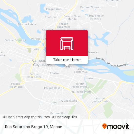 Rua Saturnino Braga 19 map