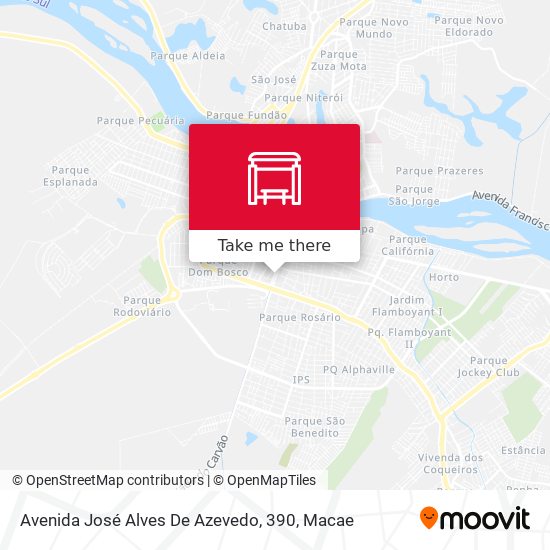 Mapa Avenida José Alves De Azevedo, 390