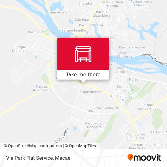 Via Park Flat Service map