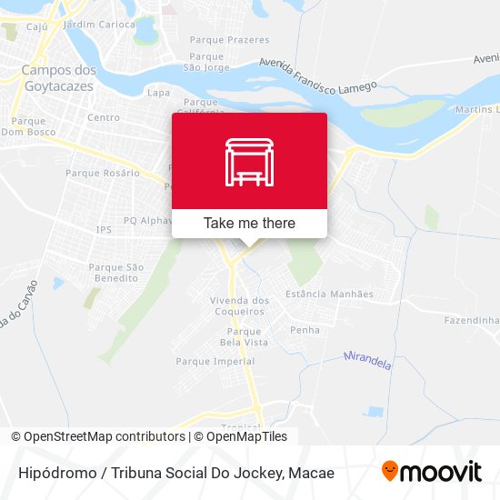 Hipódromo / Tribuna Social Do Jockey map