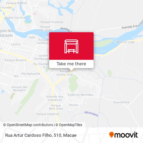 Rua Artur Cardoso Filho, 510 map