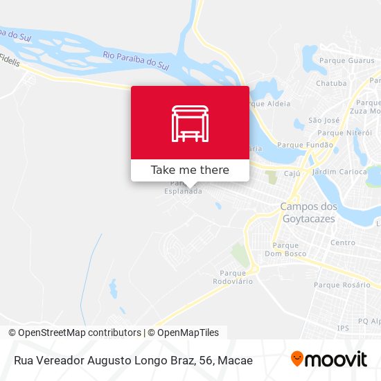 Rua Vereador Augusto Longo Braz, 56 map