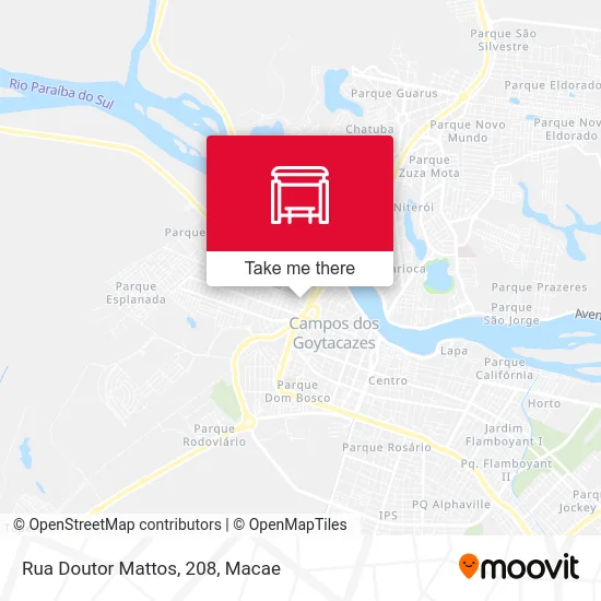 Rua Doutor Mattos, 208 map