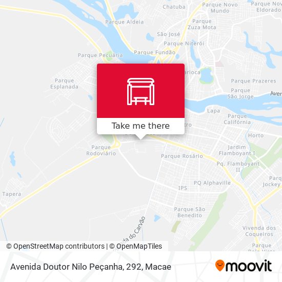 Avenida Doutor Nilo Peçanha, 292 map