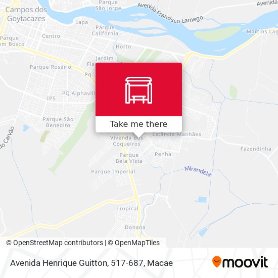 Avenida Henrique Guitton, 517-687 map