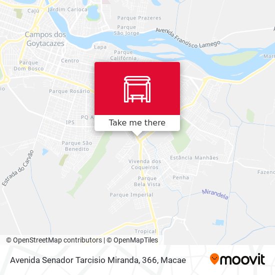 Avenida Senador Tarcisio Miranda, 366 map