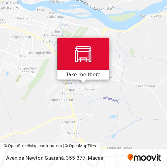 Avenida Newton Guaraná, 355-377 map
