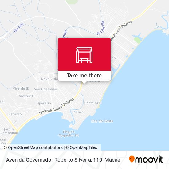 Avenida Governador Roberto Silveira, 110 map
