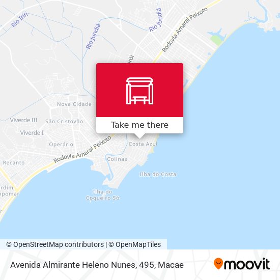 Avenida Almirante Heleno Nunes, 495 map