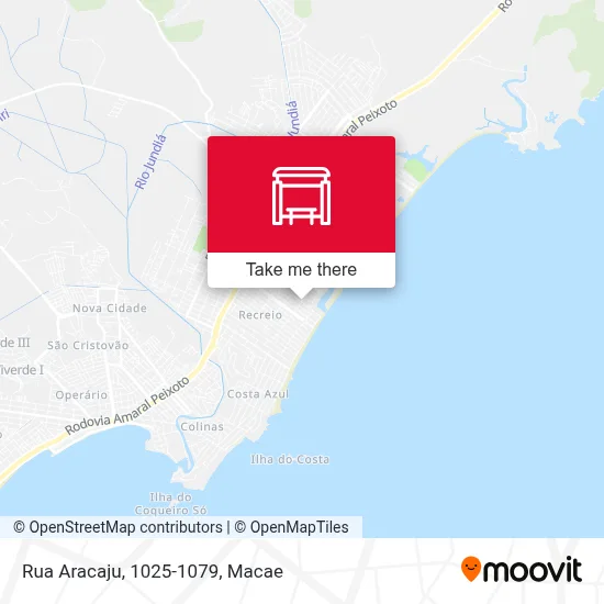 Rua Aracaju, 1025-1079 map