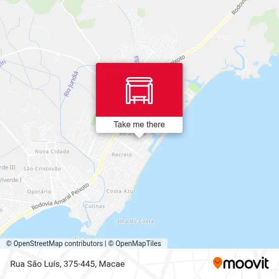 Rua São Luís, 375-445 map