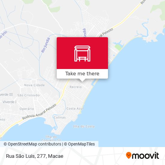 Rua São Luís, 277 map